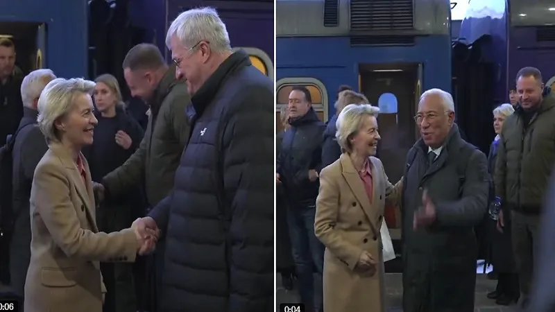 रूस-यूक्रेन युद्ध के तीन साल पूरे हुए, कीव पहुंचे विदेशी नेता...देखें VIDEO